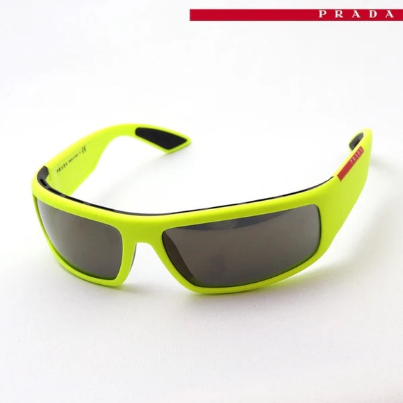 Prada Accessories - Prada Neon Yellow Sunglasses